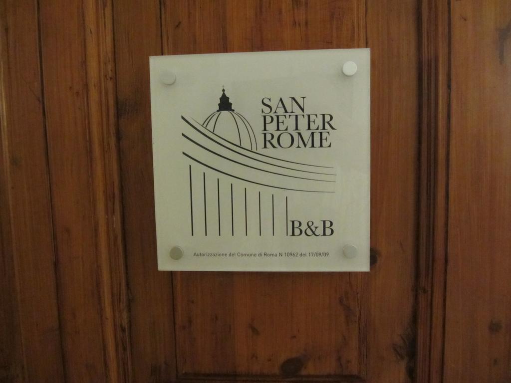 San Peter Rome B&B Buitenkant foto